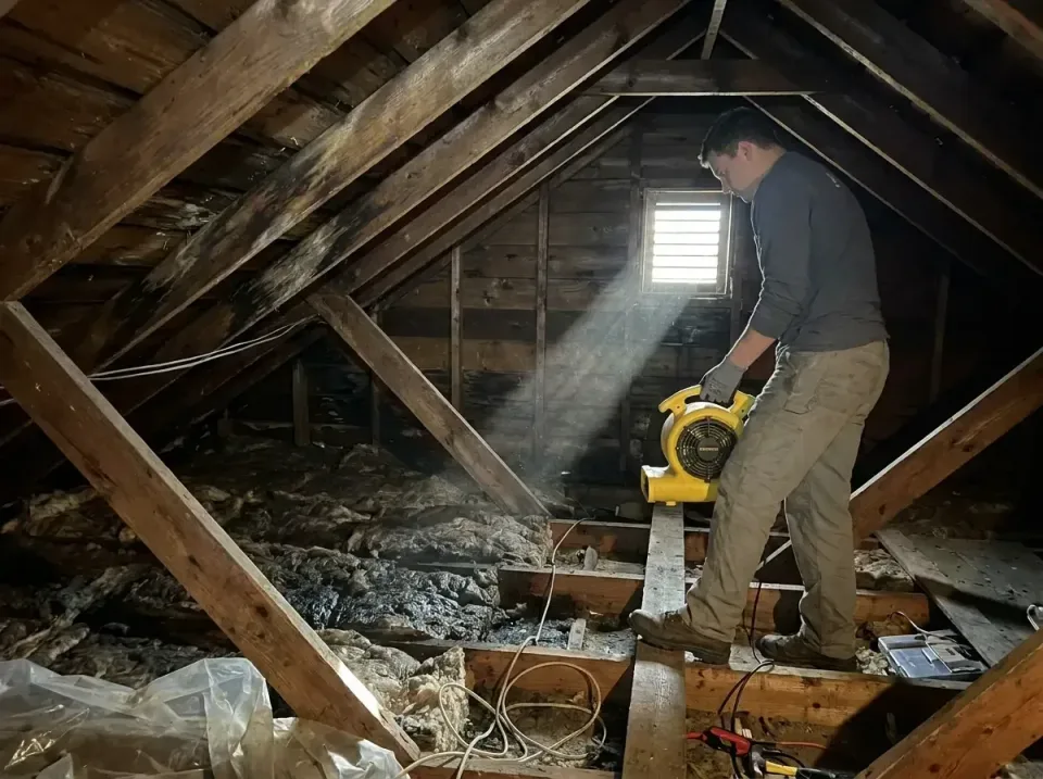 attic-water-damage-drying-proc-007 — frequently asked questions, Emergency Water Extraction & 24/7 Flood Response in Oak Par…
